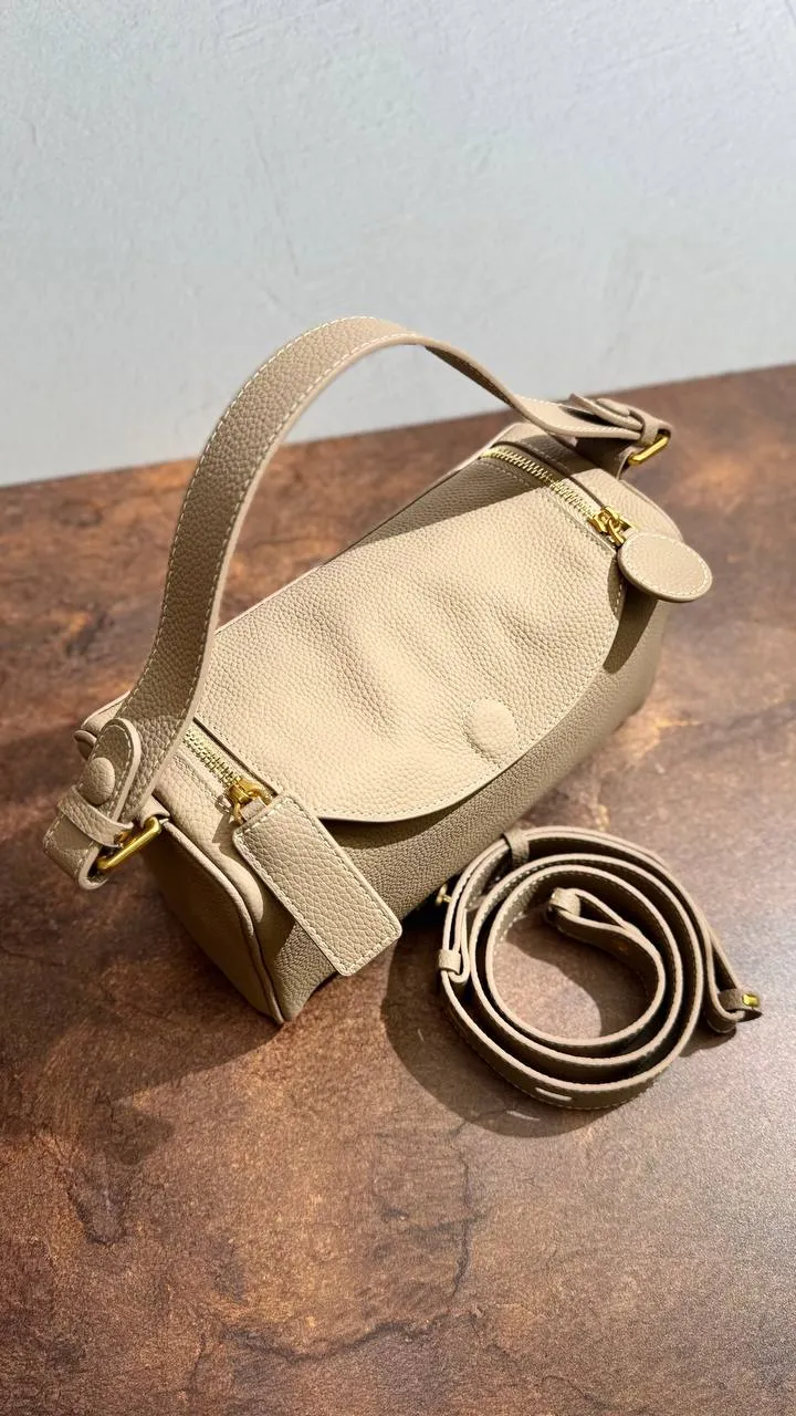 Madelyn Luxe” — Premium Leather Convertible Crossbody & Shoulder Bag