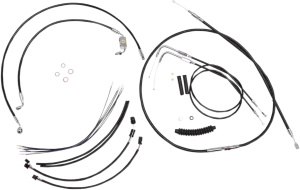 Magnum 489172 Black Vinyl XR Handlebar Installation Kit for 15-17in. Ape