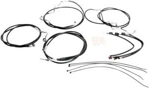 Magnum 489691 Black Vinyl XR Handlebar Installation Kit for 12-14in. Ape