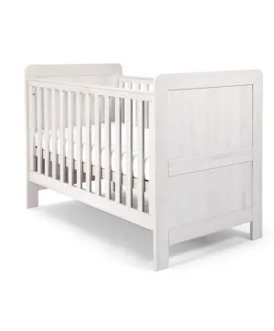 Mamas & Papas Atlas Cot / Toddler Bed - Nimbus White