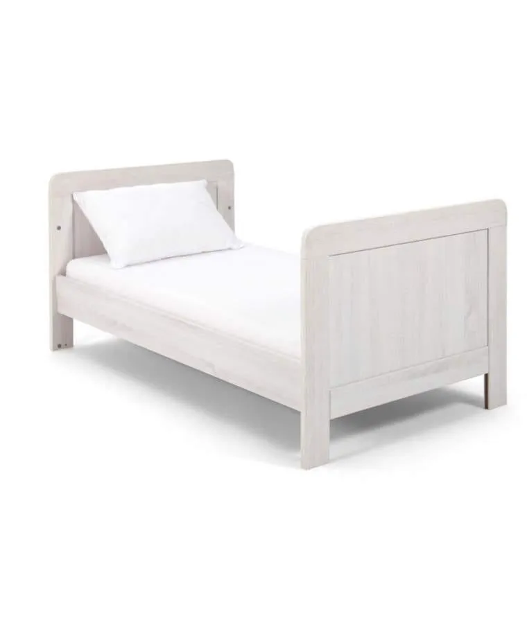 Mamas & Papas Atlas Cot / Toddler Bed - Nimbus White