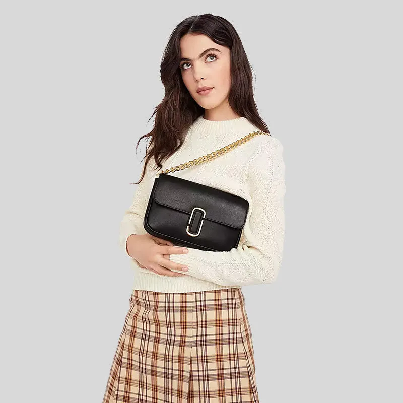 Marc Jacobs The J Marc Shoulder Bag Black RS-H956L01PF22