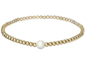 MARIAH | Stretchy Anti-Tarnish 14K Gold Filled Bracelet