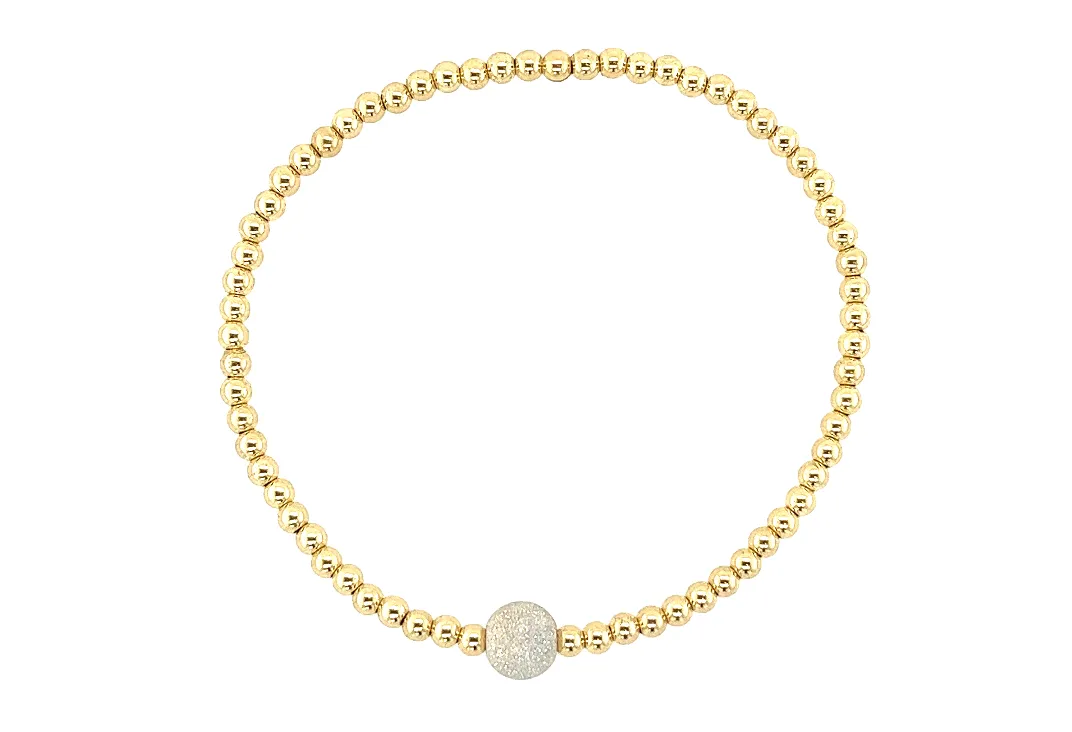 MARIAH | Stretchy Anti-Tarnish 14K Gold Filled Bracelet