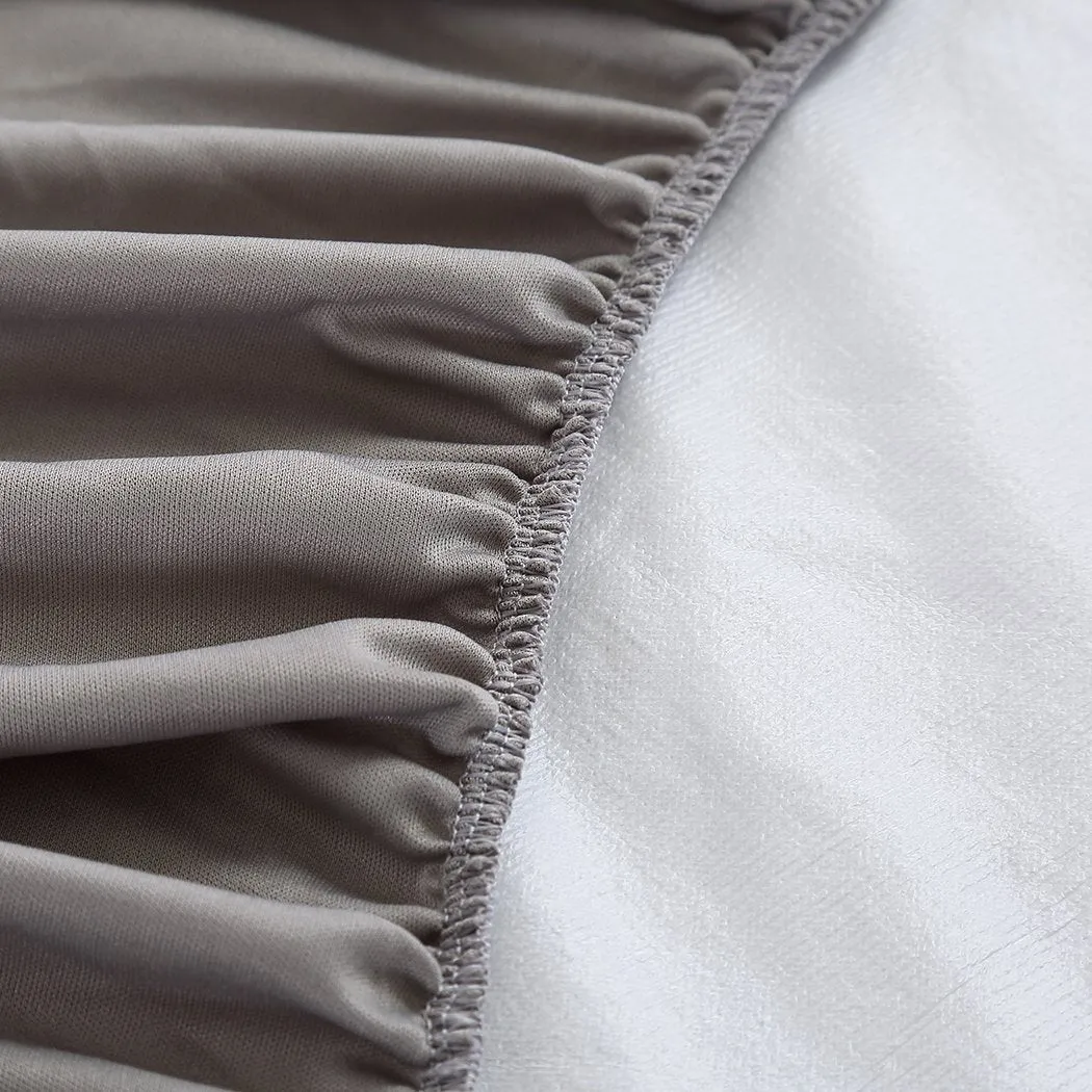 Mattress Protector Fitted Sheet Cover Waterproof Cotton Fibre King