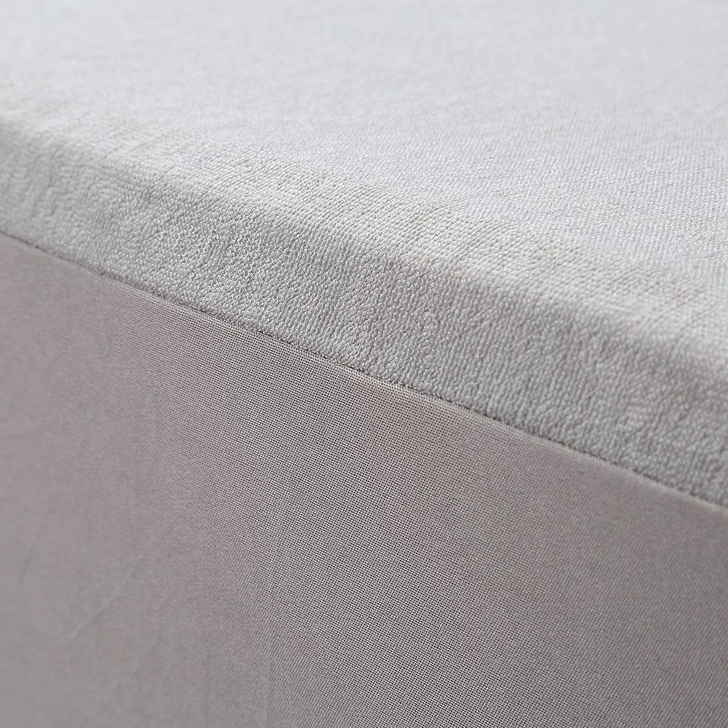 Mattress Protector Fitted Sheet Cover Waterproof Cotton Fibre King