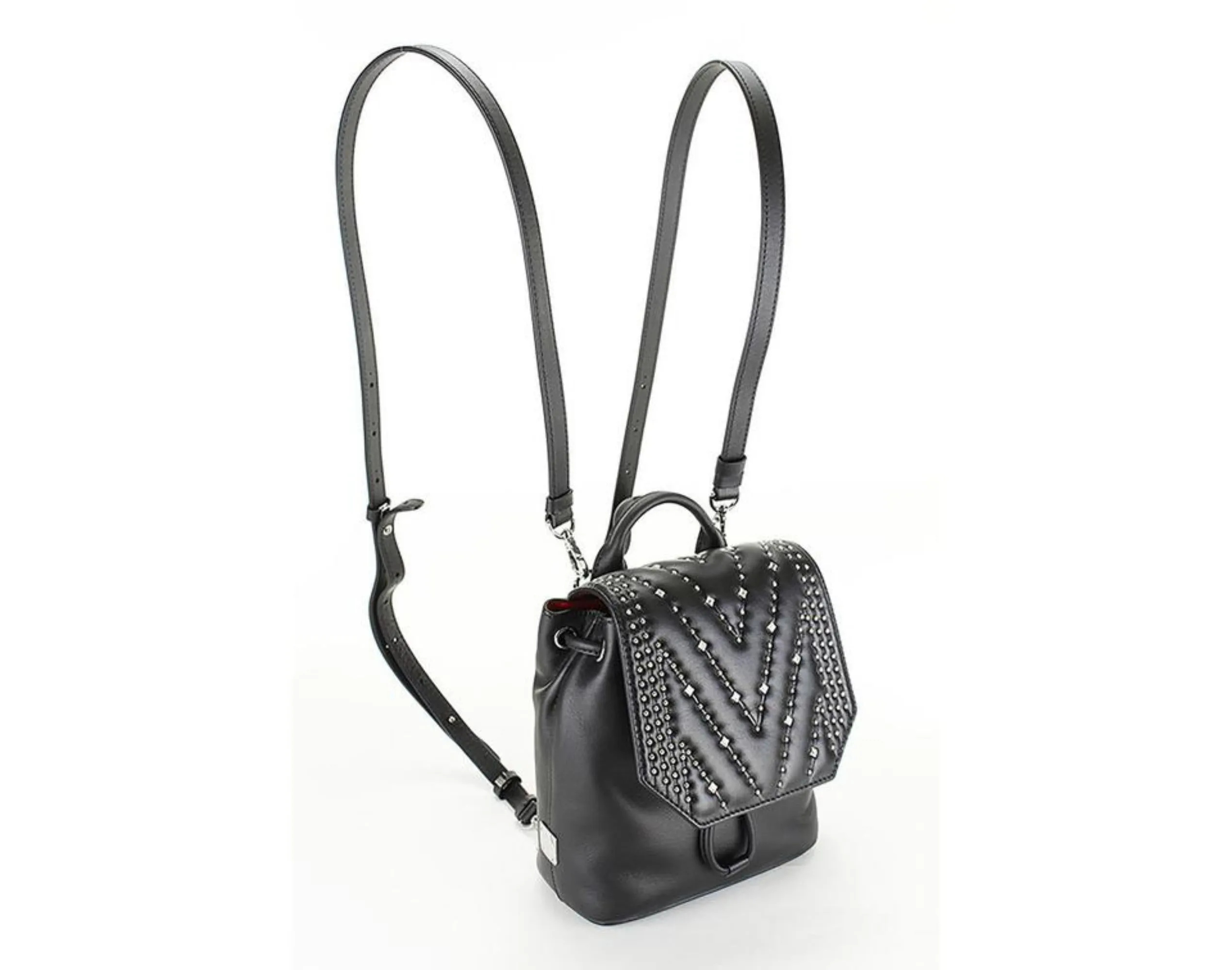 MCM Studded Diamond Disco Mini Backpack 2M915C
