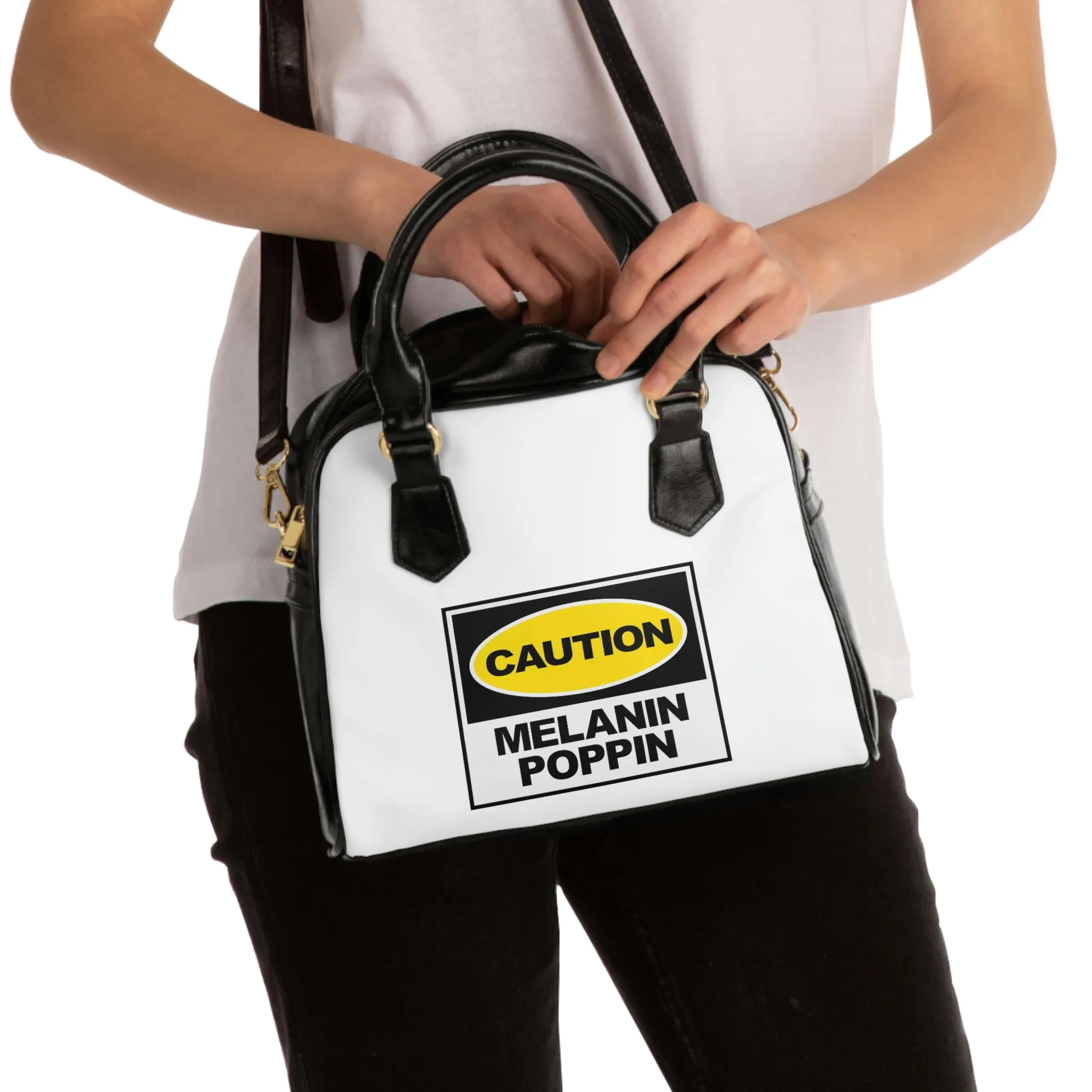 Melanin Poppin- Shoulder Handbag