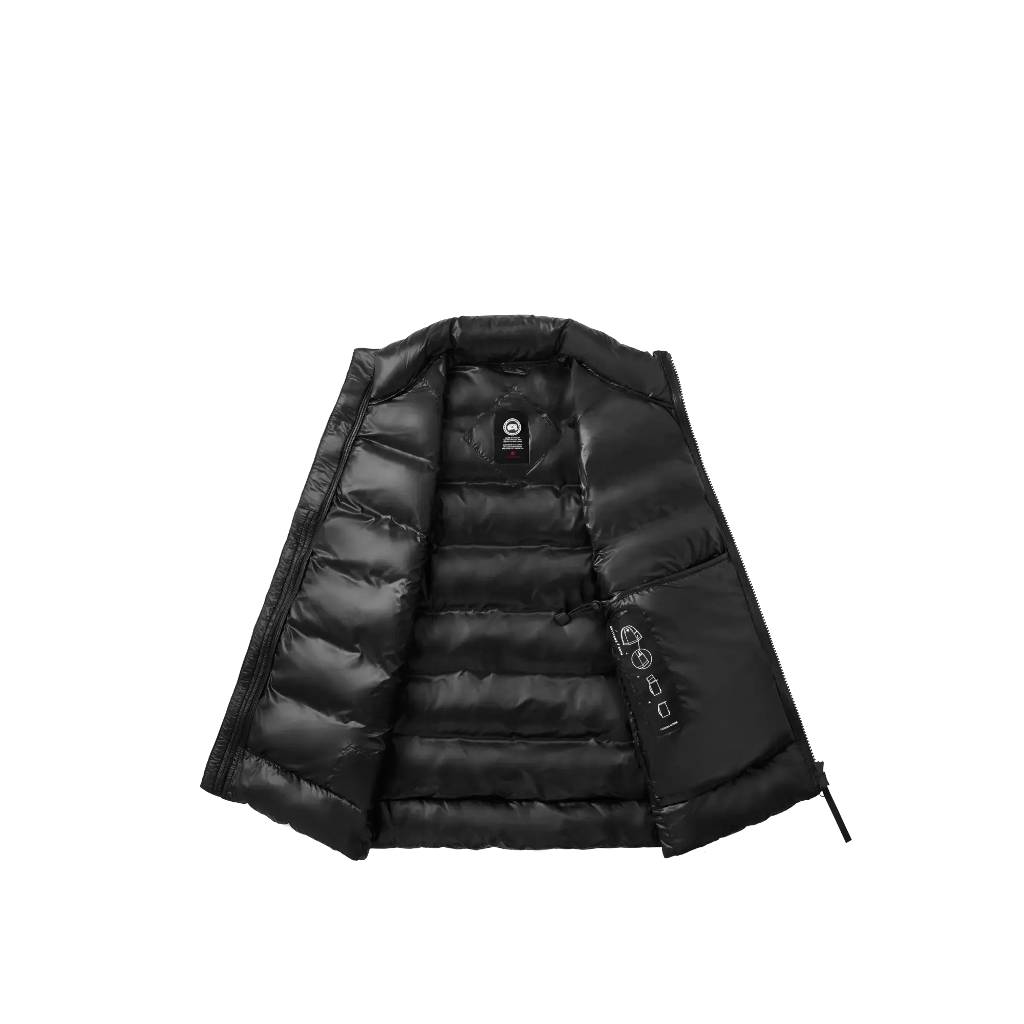 MENS CROFTON VEST BLACK LABEL