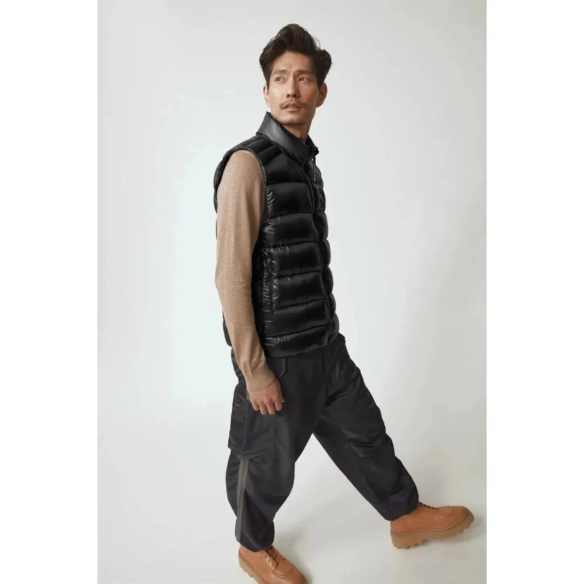 MENS CROFTON VEST BLACK LABEL