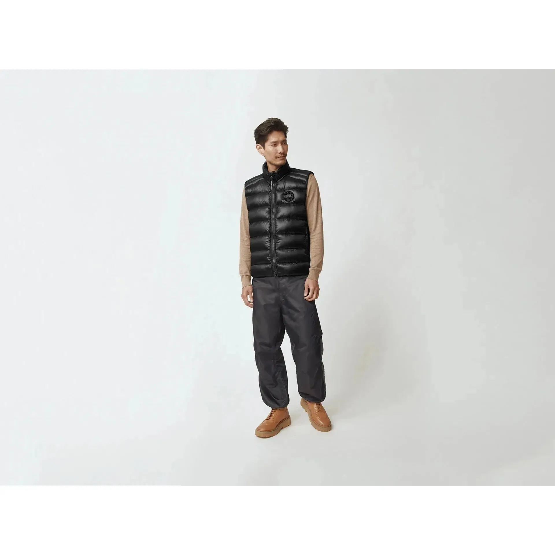 MENS CROFTON VEST BLACK LABEL