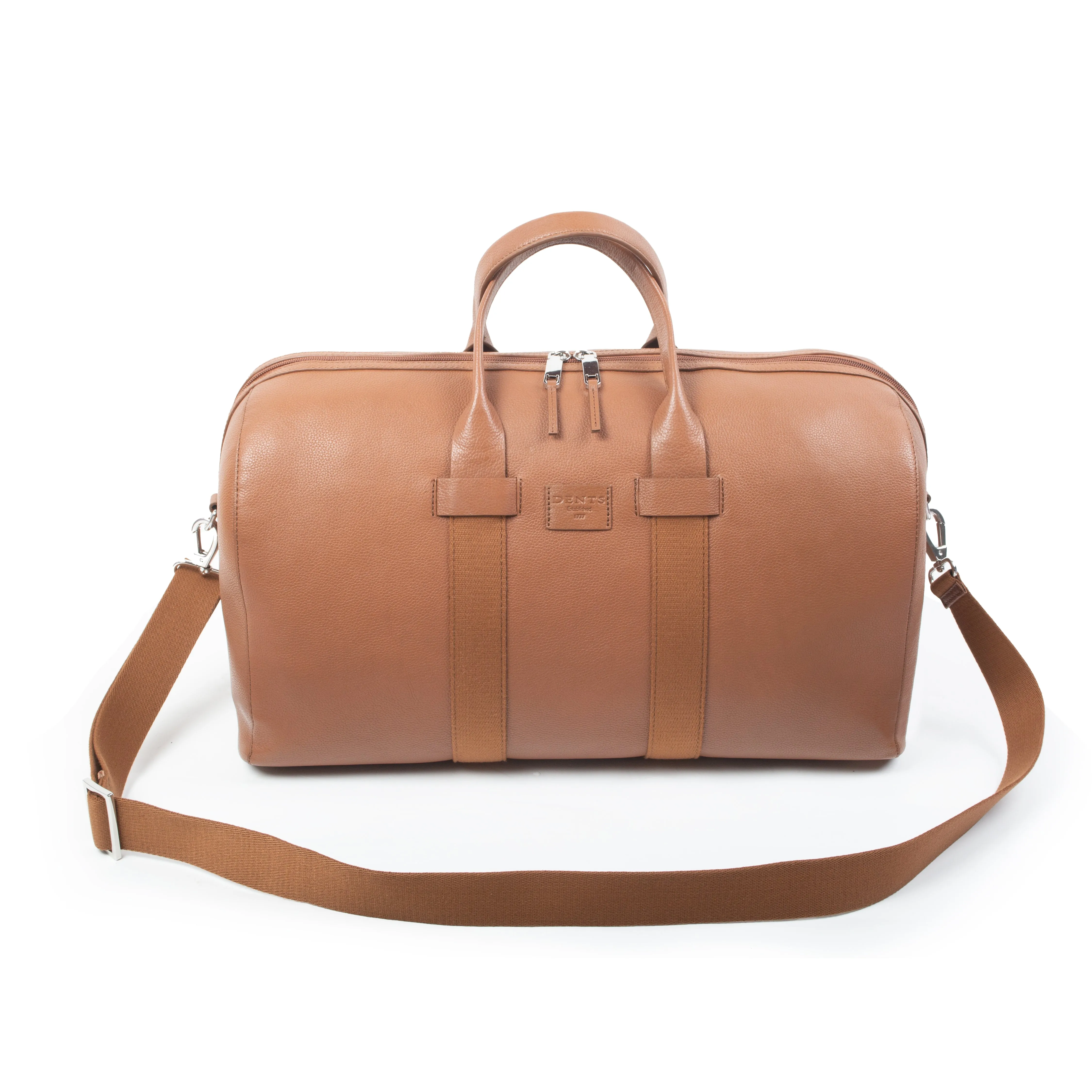 Men's Pebble Grain Leather Weekend Bag
