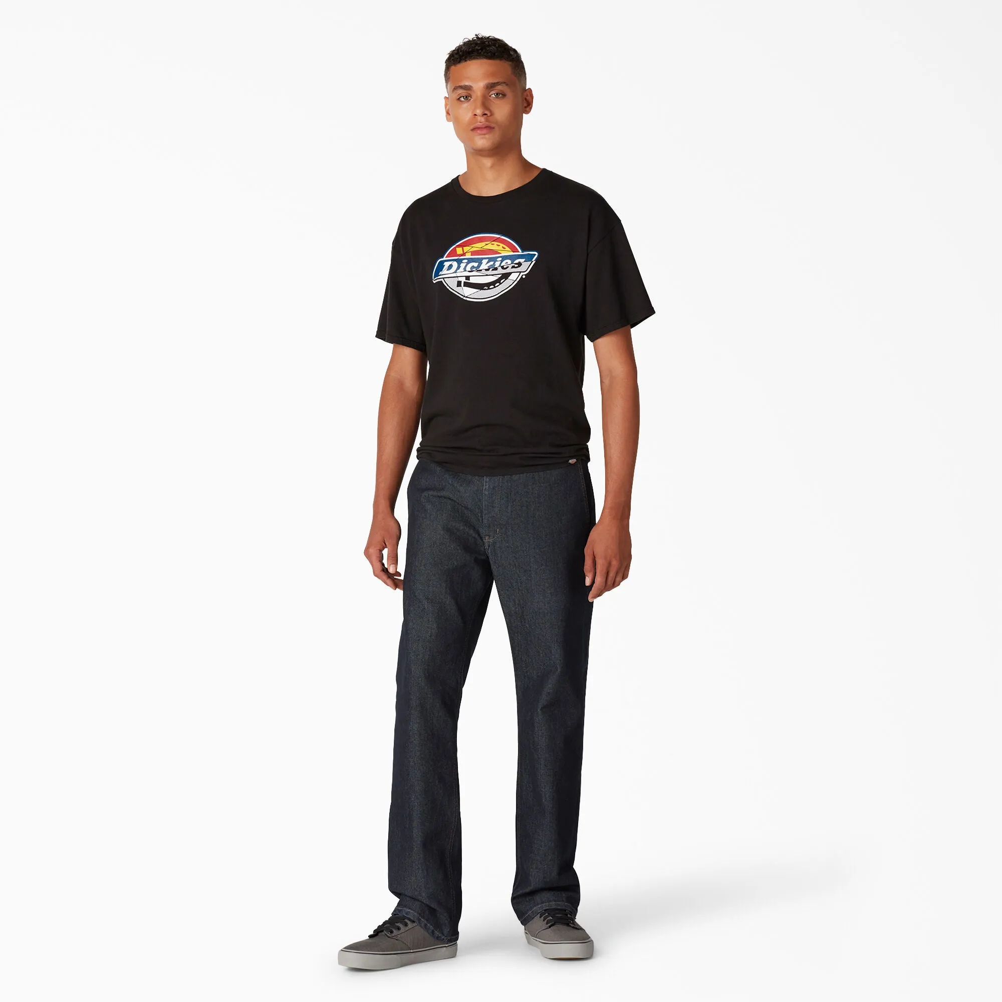 Men's Skateboarding Denim Utility Pant - Rinsed Indigo Blue