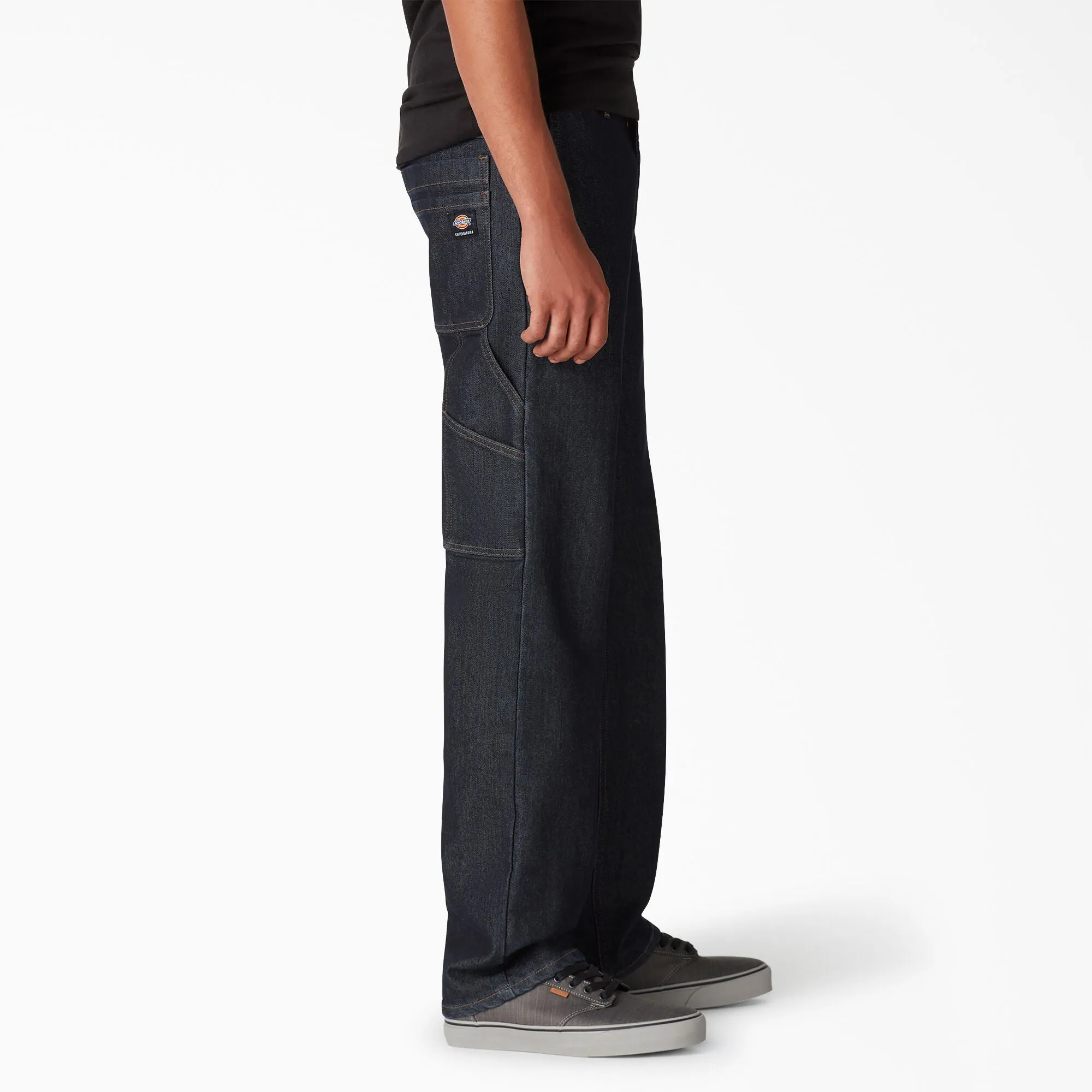 Men's Skateboarding Denim Utility Pant - Rinsed Indigo Blue