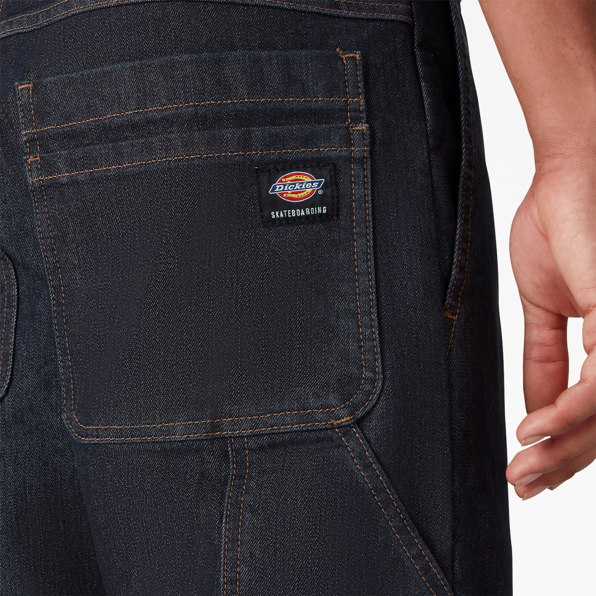 Men's Skateboarding Denim Utility Pant - Rinsed Indigo Blue