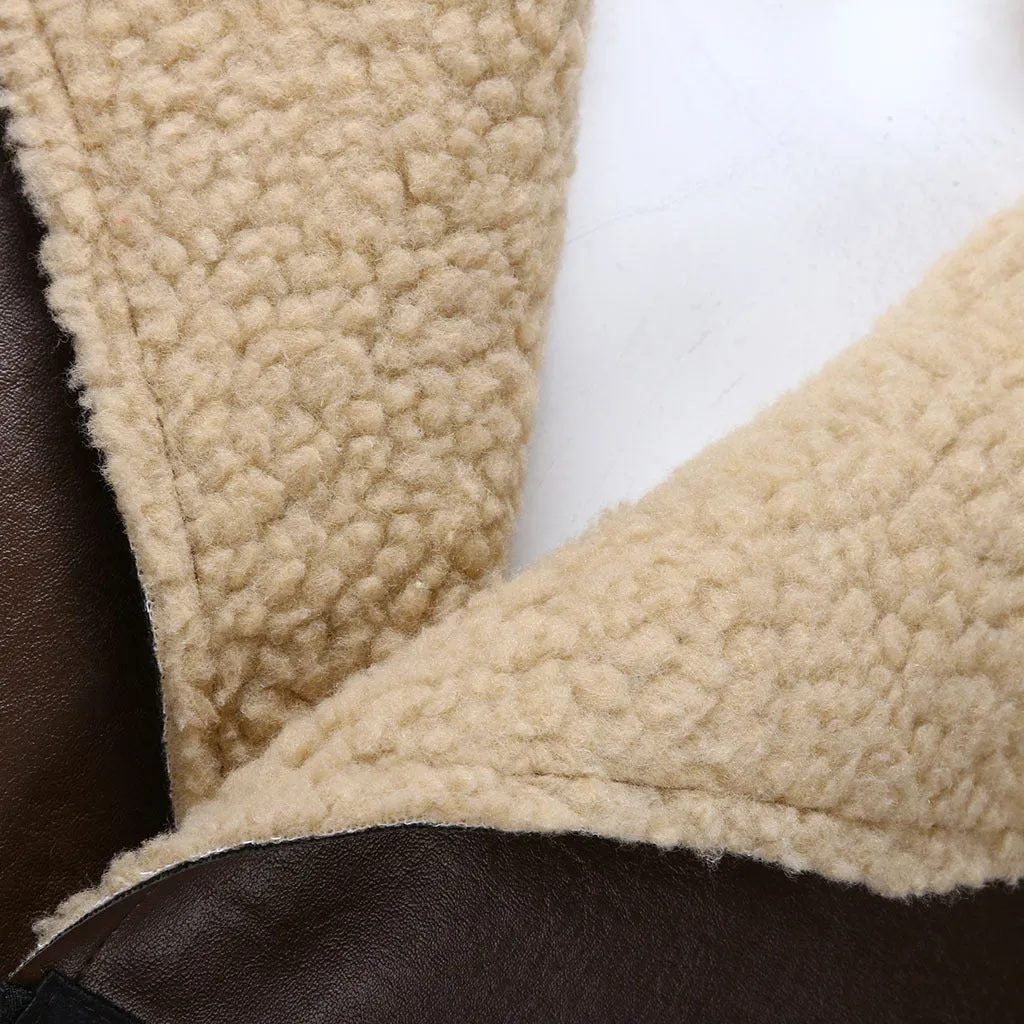 Men's Street Style Fur Coat