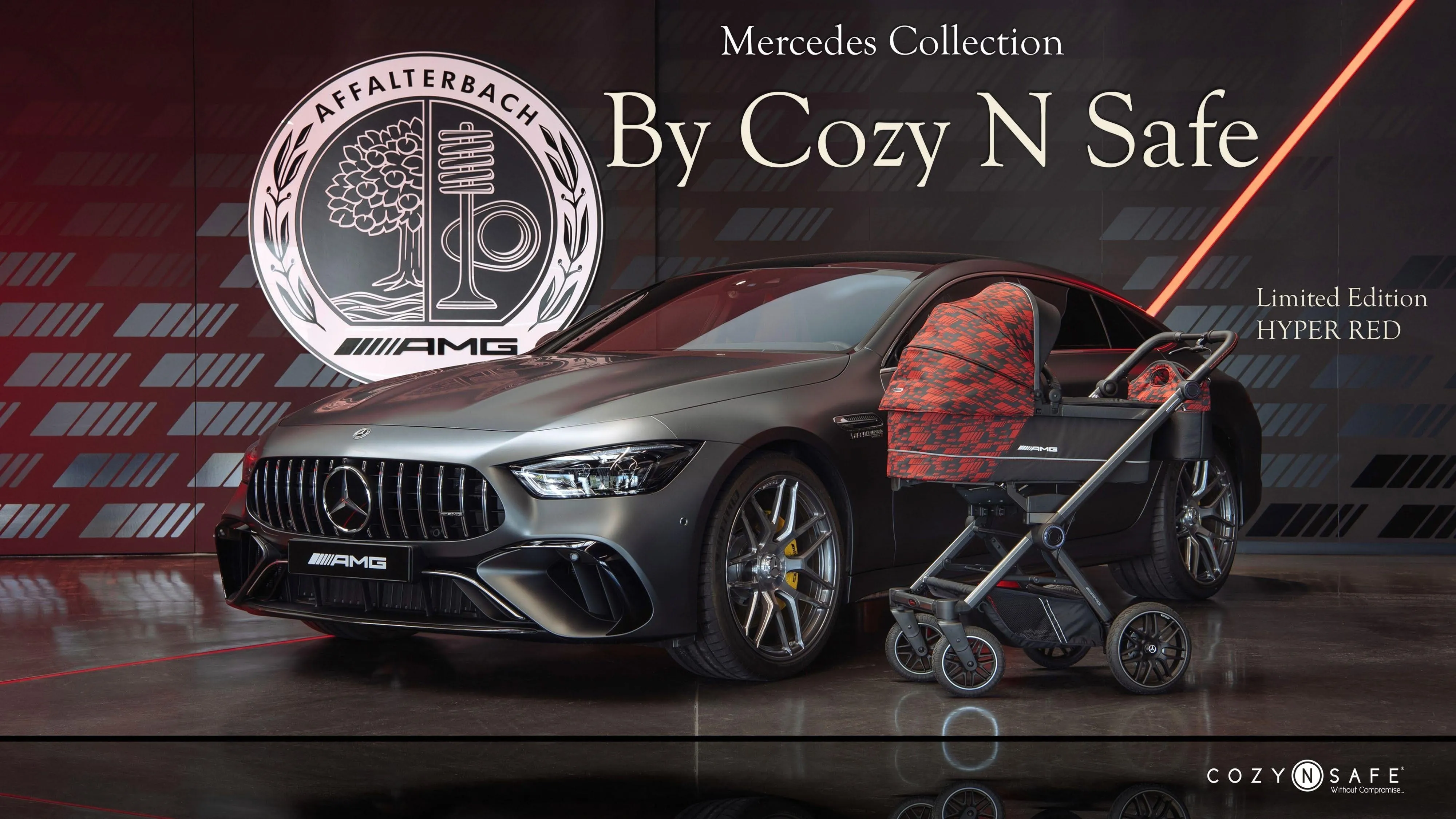 Mercedes-AMG GT2 Stroller (limited edition) - Hyper Red