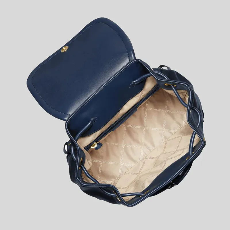 MICHAEL KORS Cara Small Nylon Backpack Navy RS-30R4GRKB1C