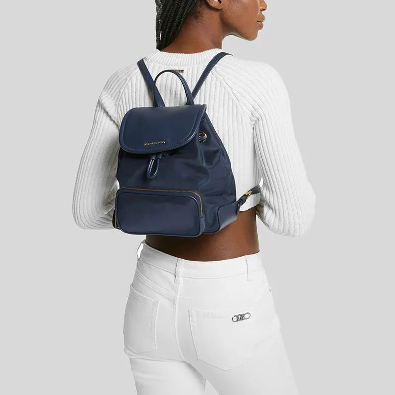 MICHAEL KORS Cara Small Nylon Backpack Navy RS-30R4GRKB1C