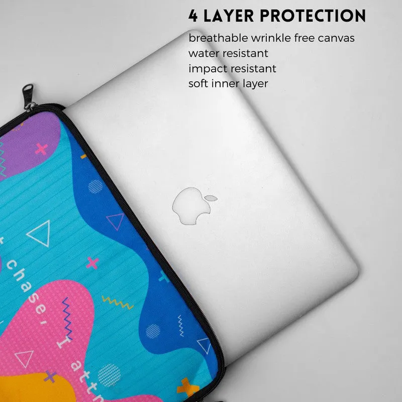 Mighty Owl Orange Laptop Sleeve With Handle