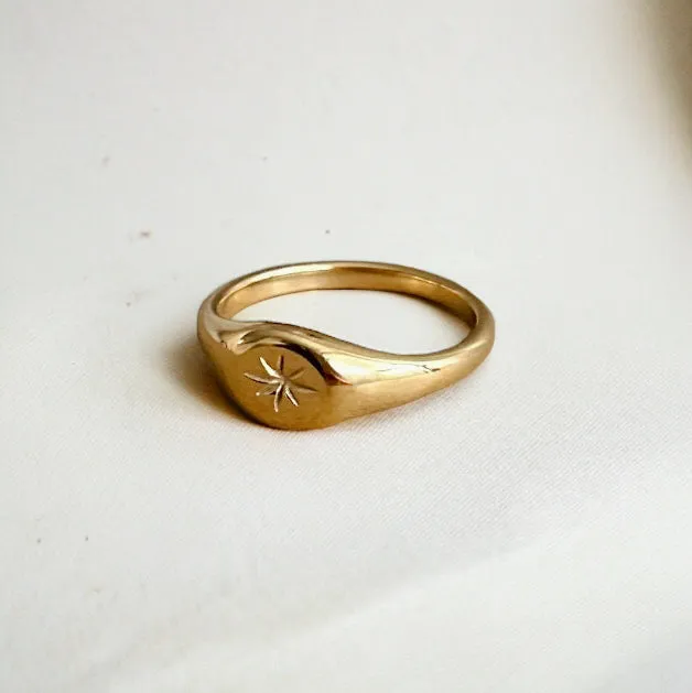 Mini Starlet Signet Ring