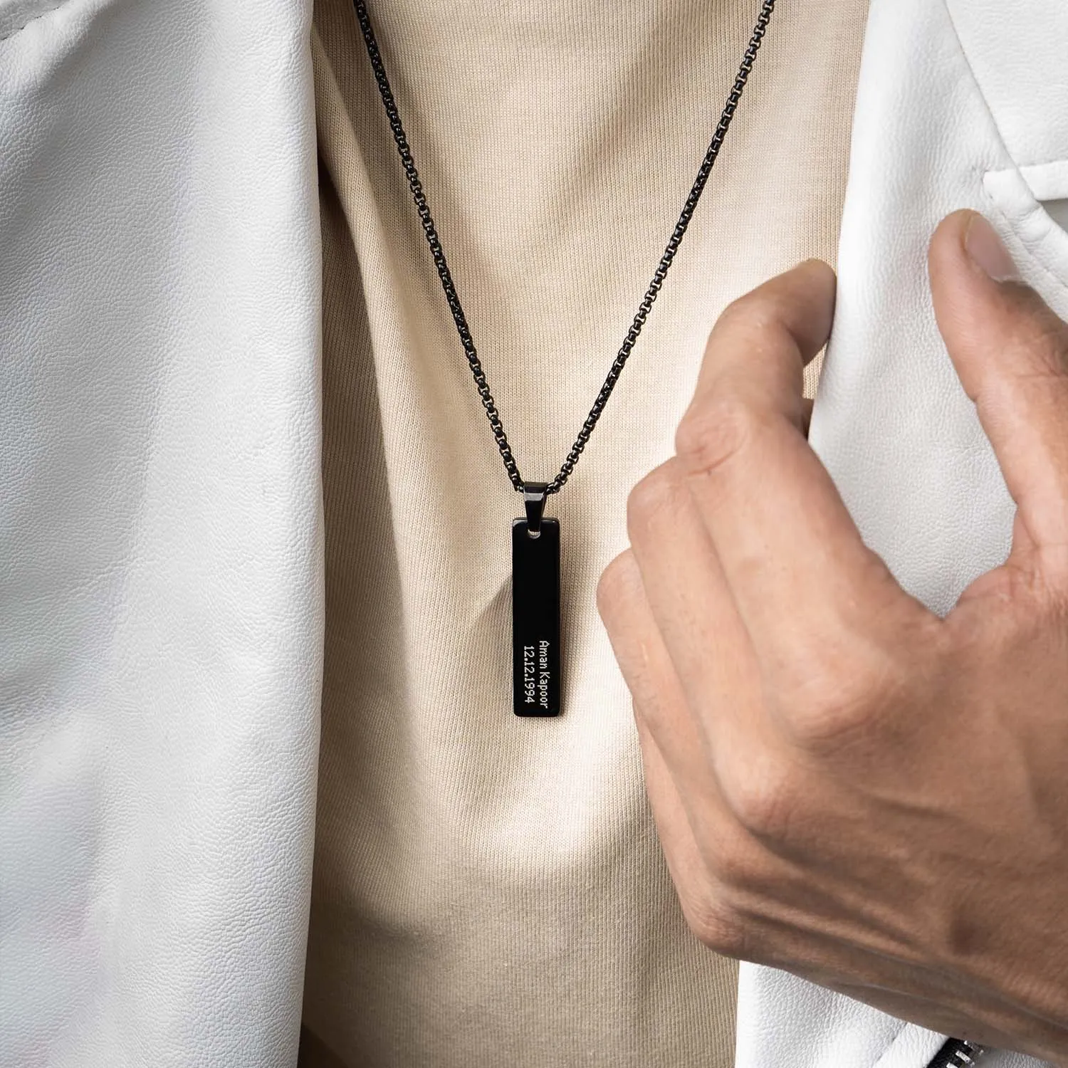Mini Tag Necklace
