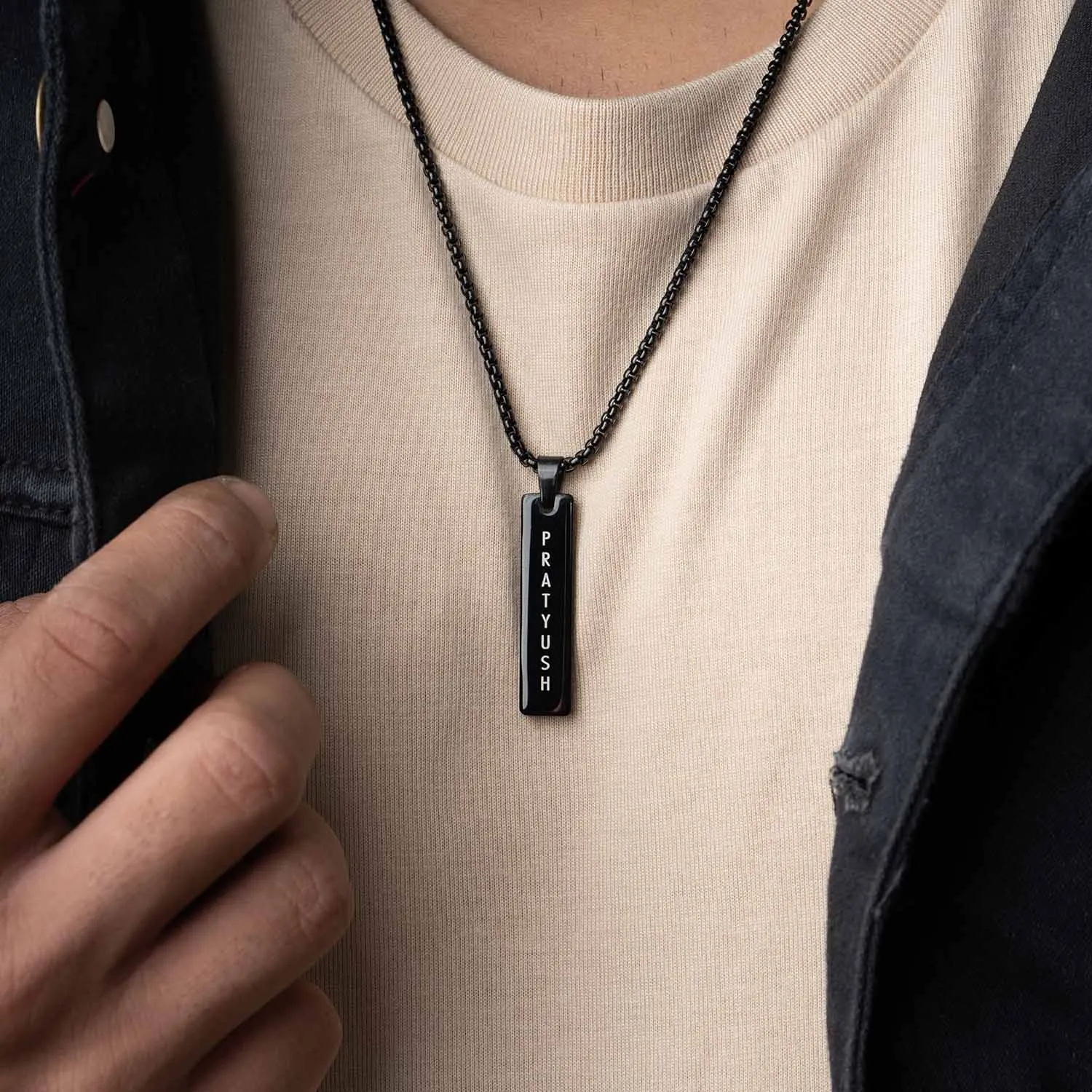 Mini Tag Necklace