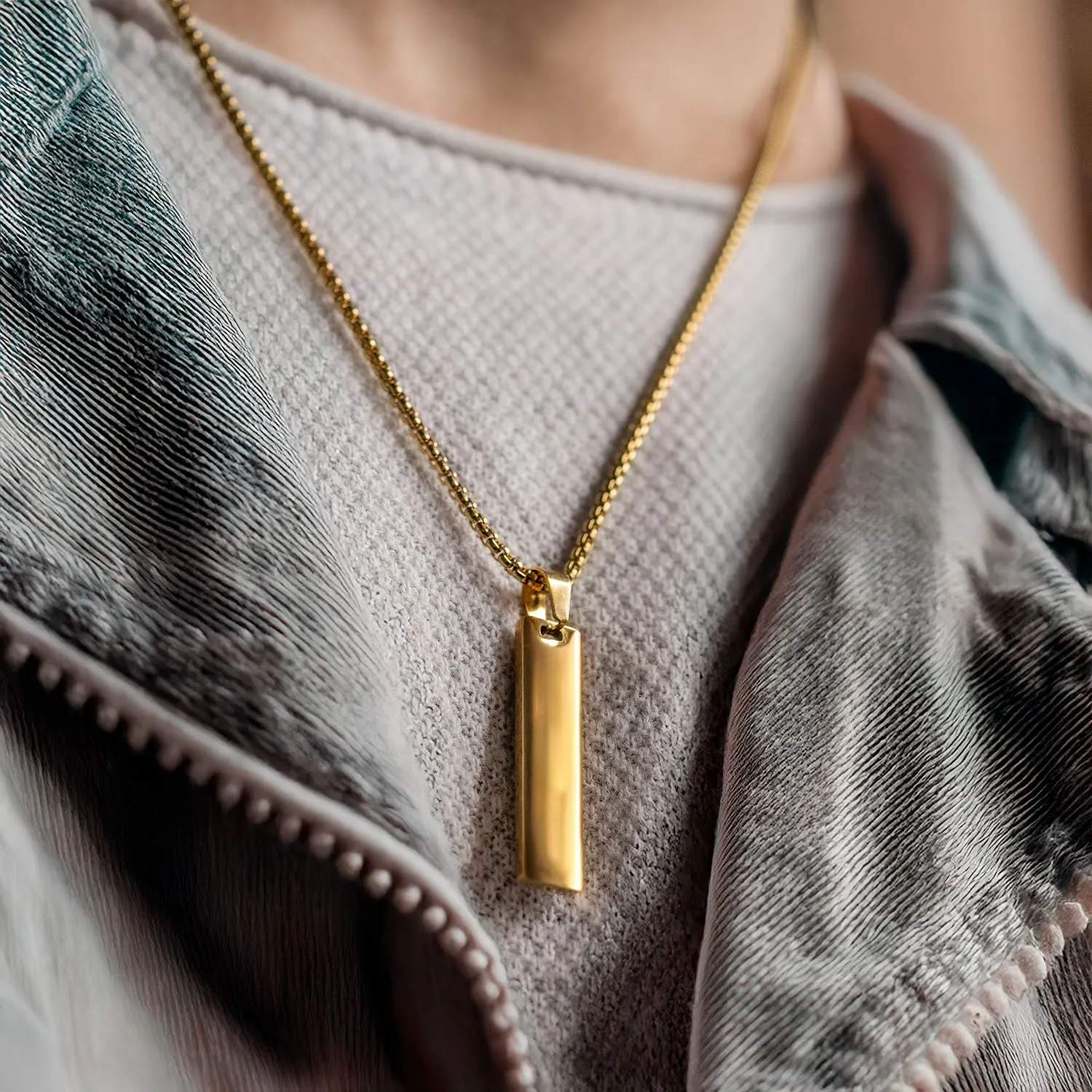 Mini Tag Necklace
