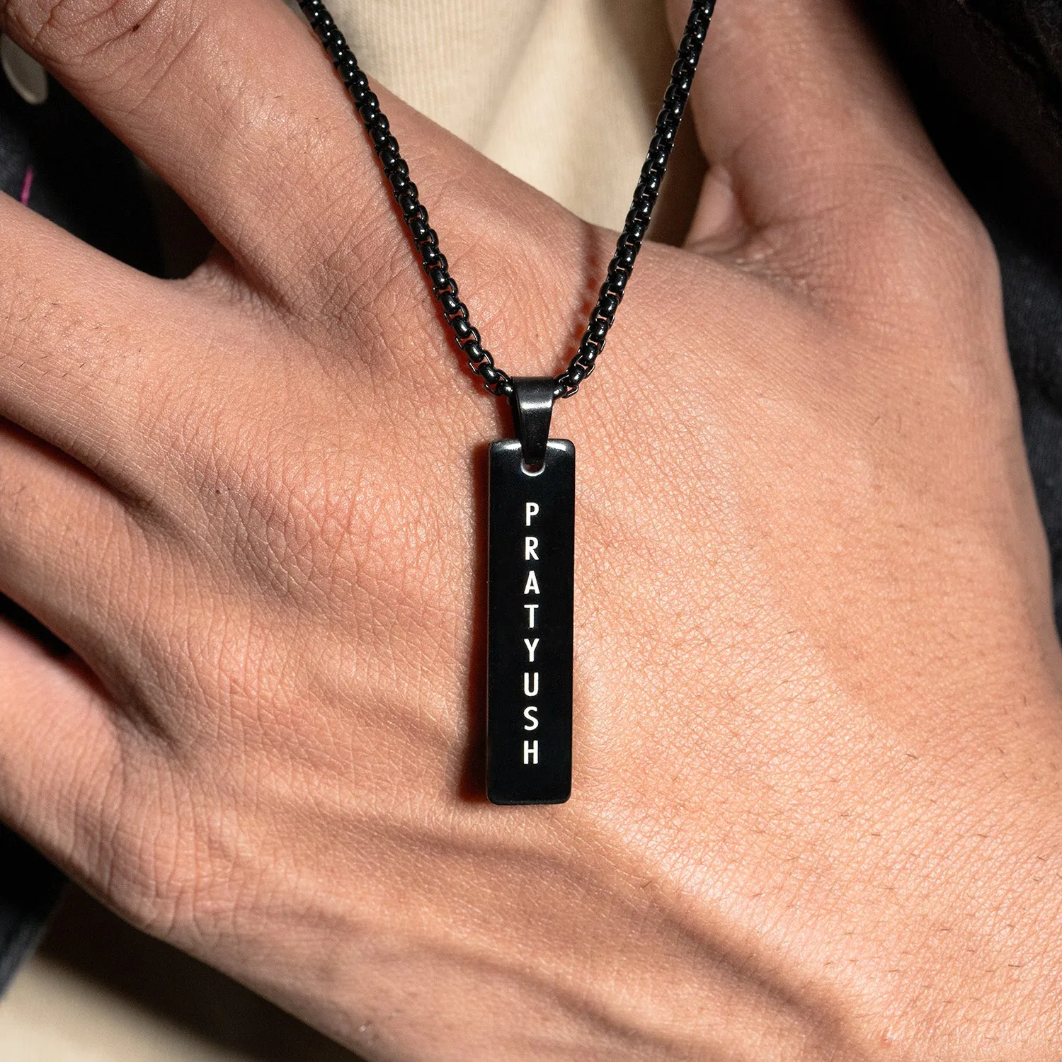 Mini Tag Necklace