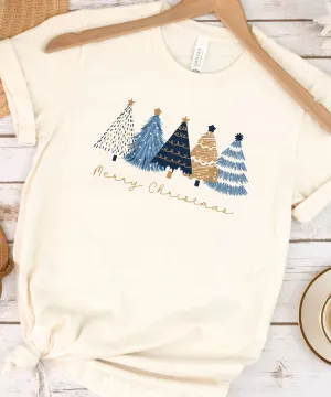 Minimalist Christmas Tree Tshirt
