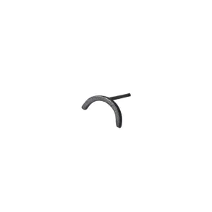 Minimalist Crescent Stud Earrings