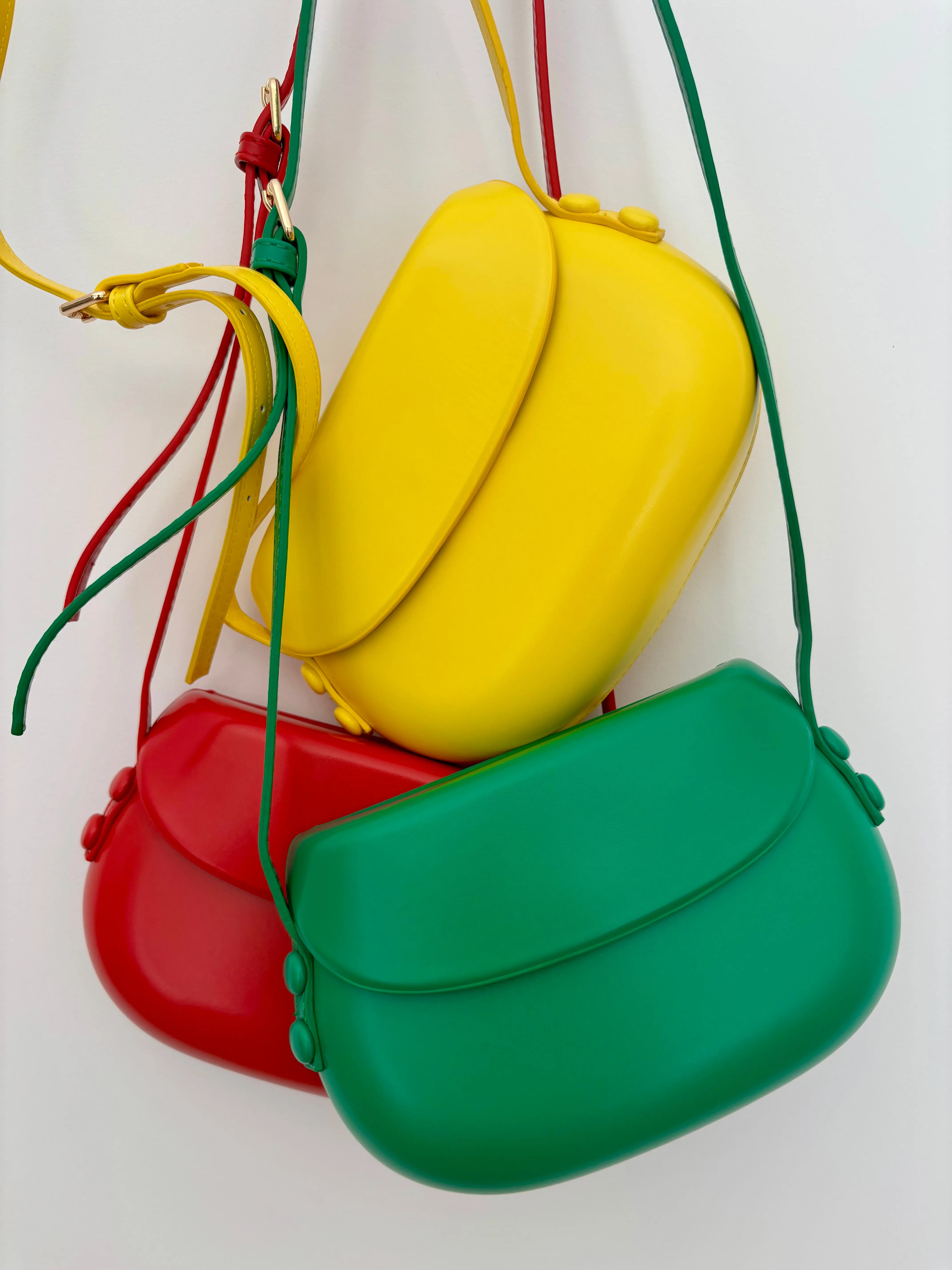 MISS MOSS: HEPWORTH X/BODY BAG - RED