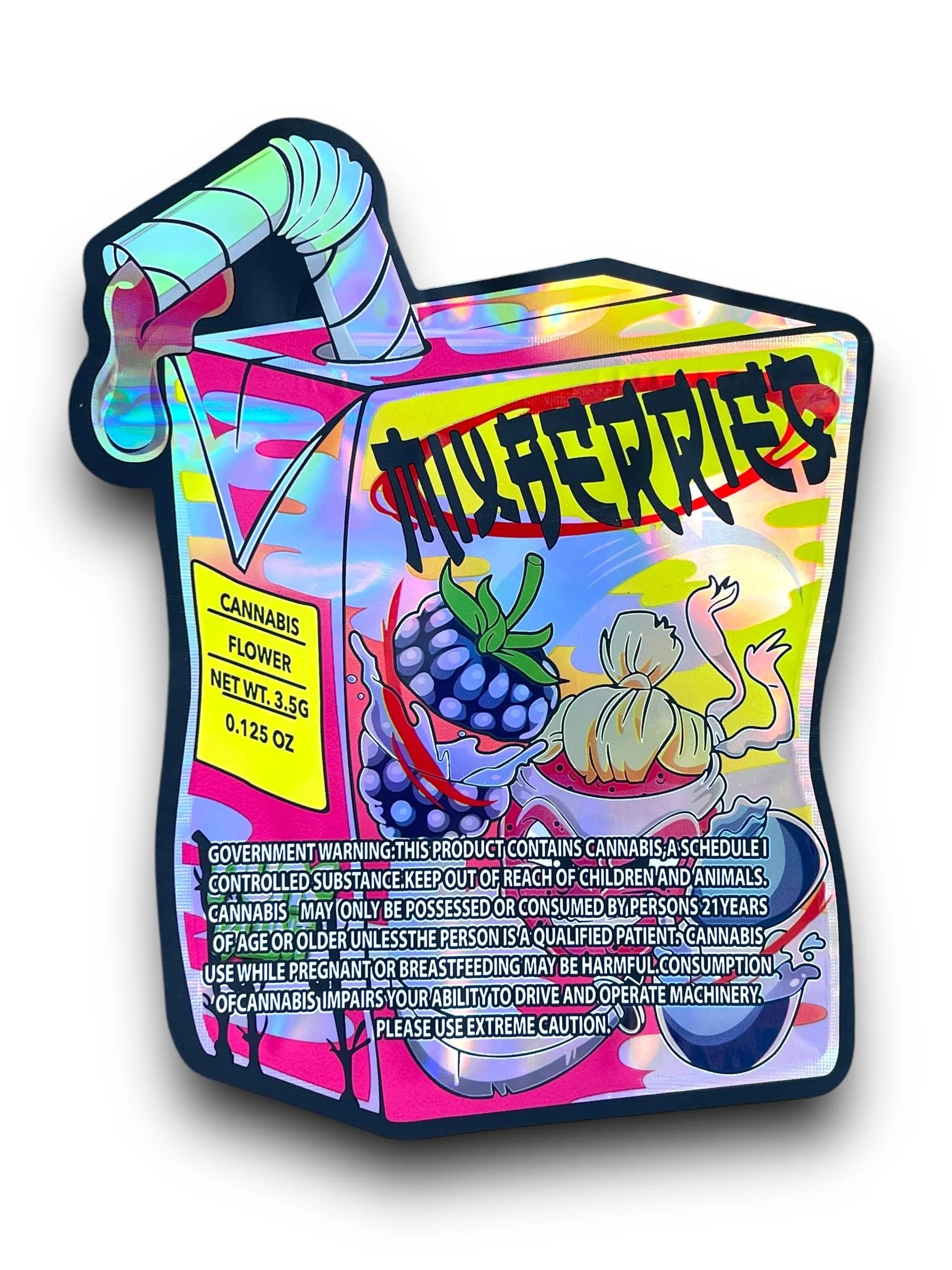 Mixberries Mylar Bag 3.5 Grams
