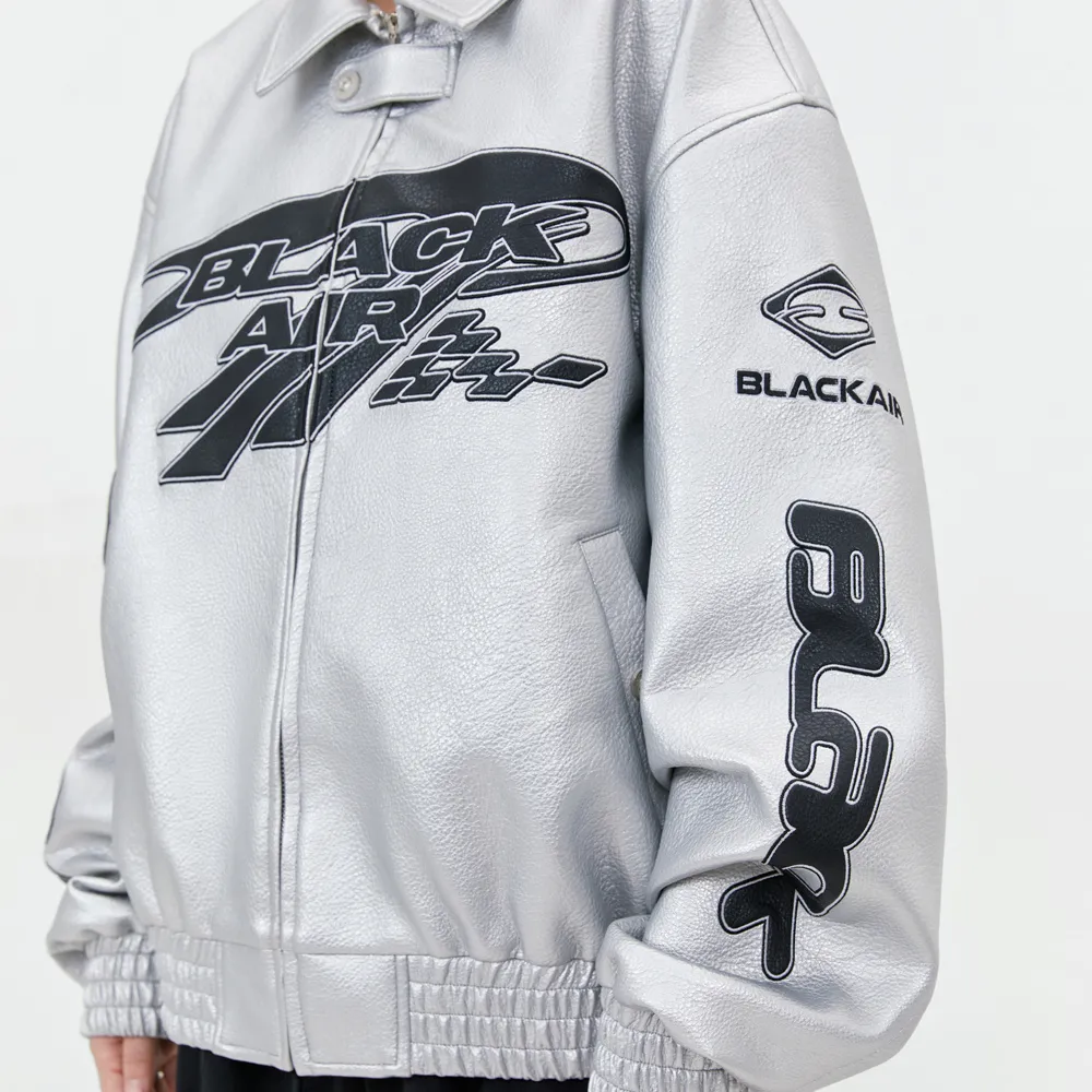 Motorcycle Style High Street Leather Jacket