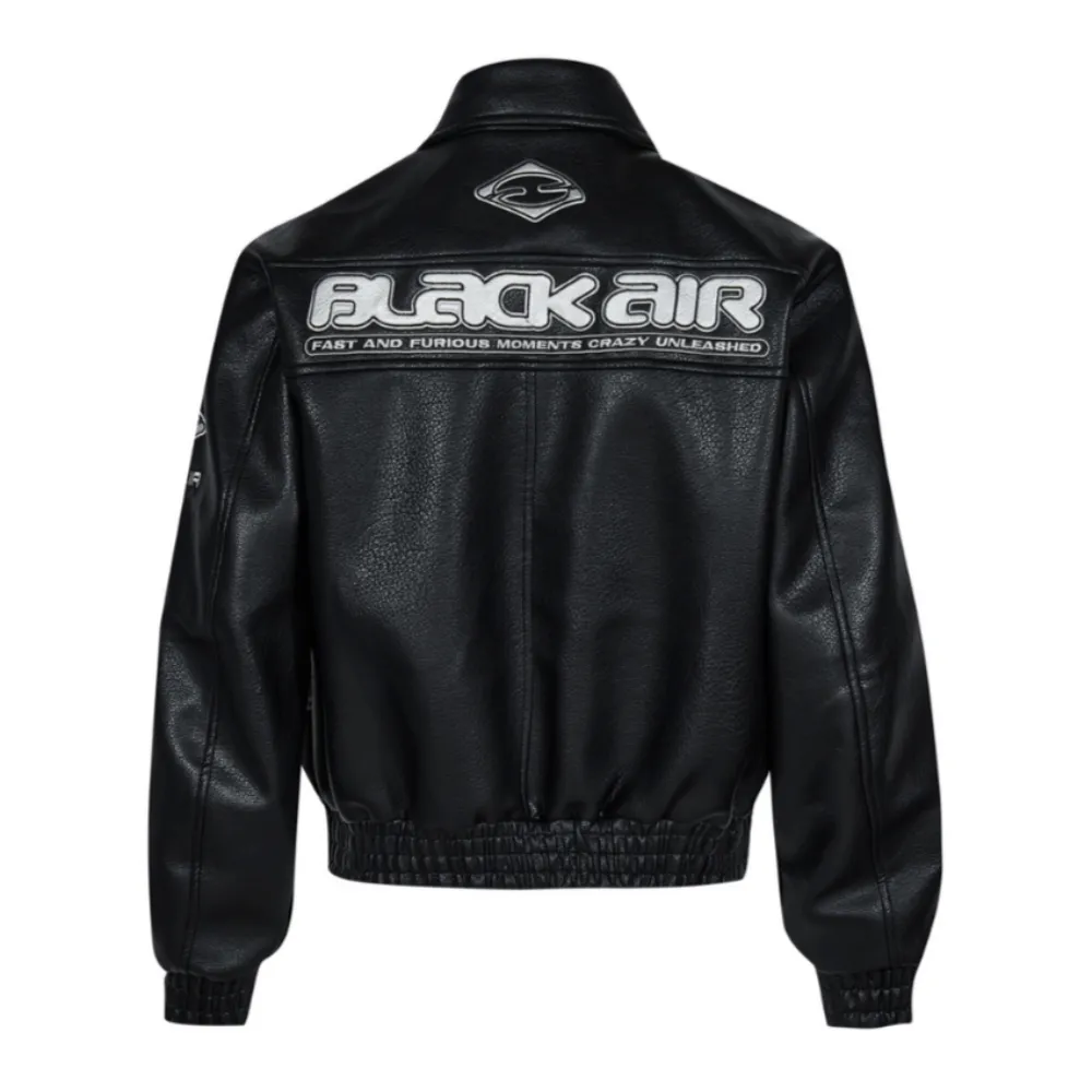 Motorcycle Style High Street Leather Jacket