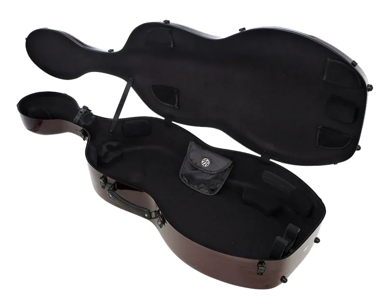 Musilia S3 Cello Case 2.5kg Transparent Red