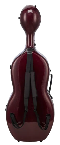 Musilia S3 Cello Case 2.5kg Transparent Red
