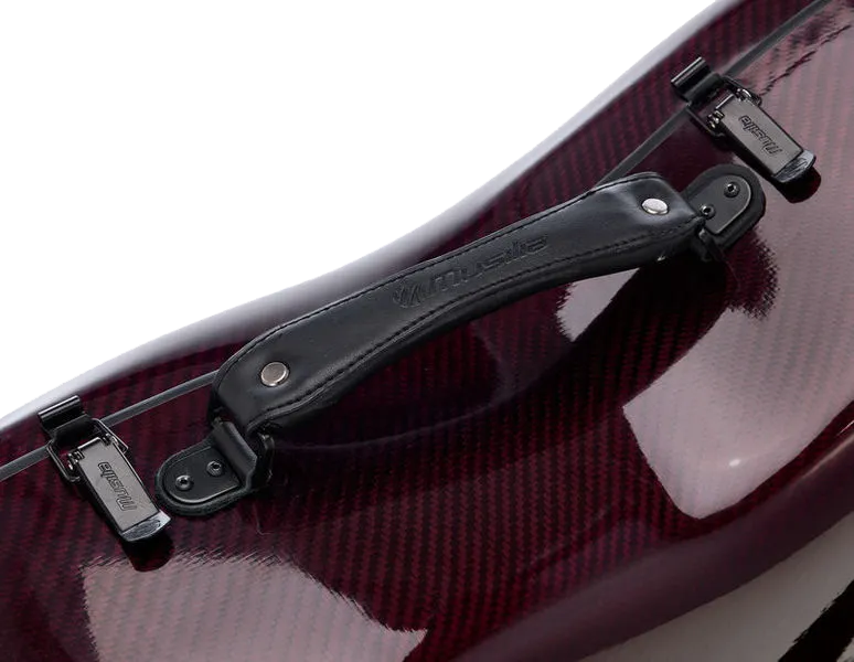 Musilia S3 Cello Case 2.5kg Transparent Red