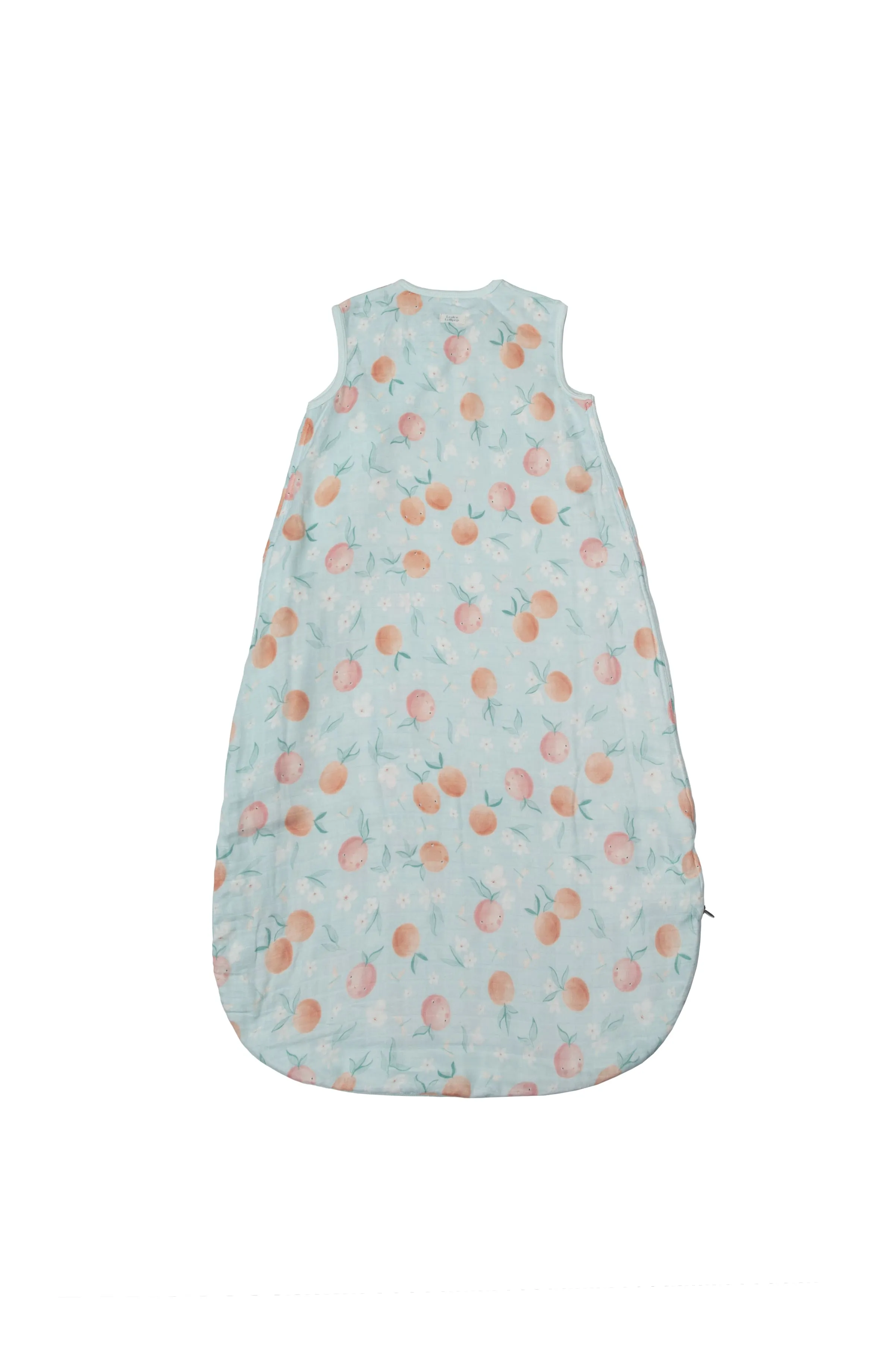 Muslin Lightweight Sleep Bag 0.5 TOG - Peaches