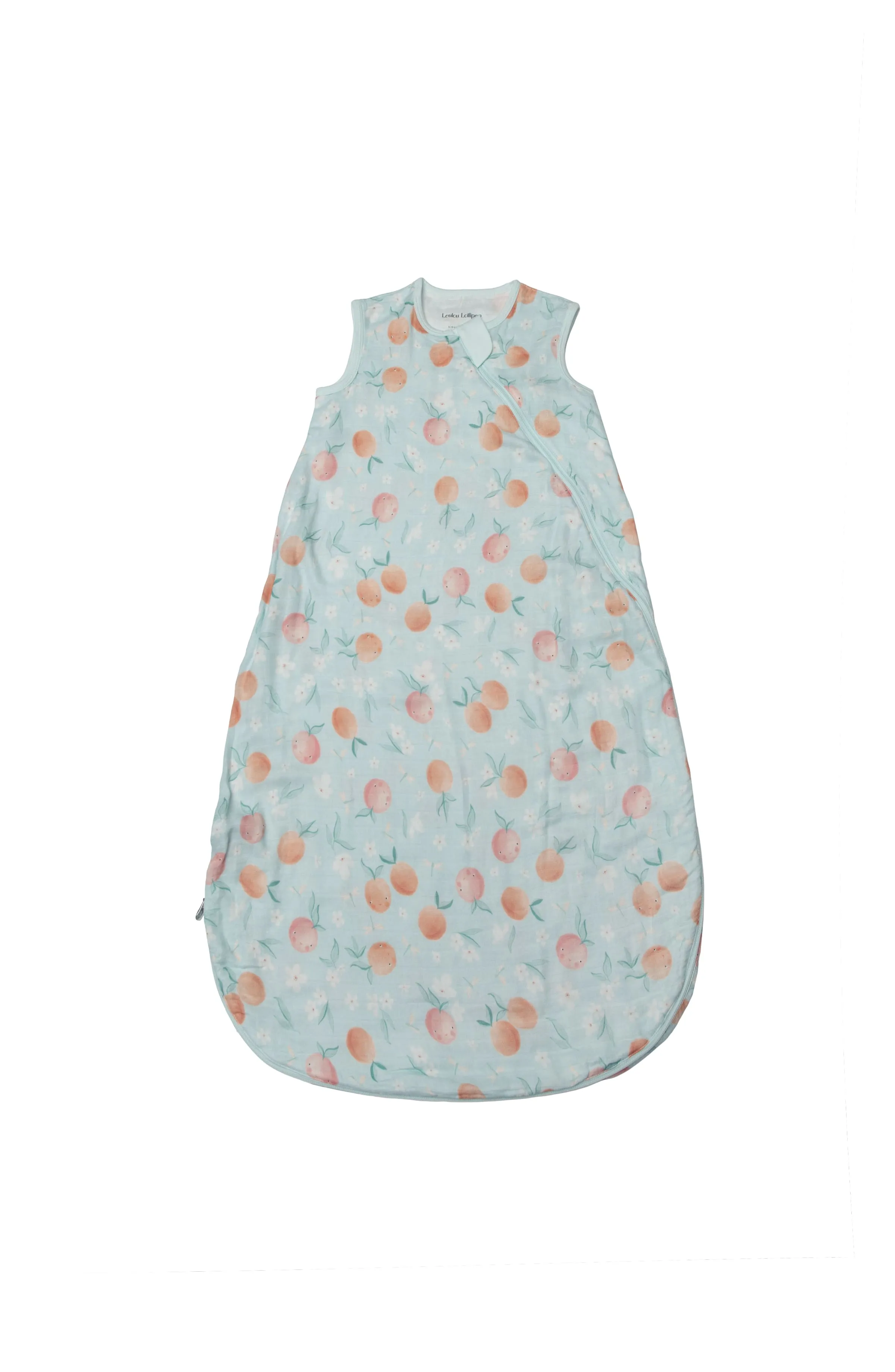 Muslin Lightweight Sleep Bag 0.5 TOG - Peaches