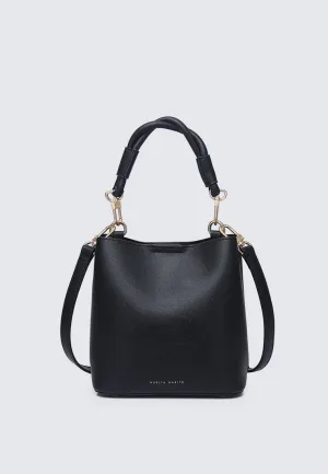 Naina Bucket Bag (Black)