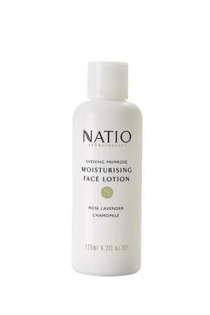 NATIO Aromatherapy Evening Primrose Moisturising Face Lotion 125ml