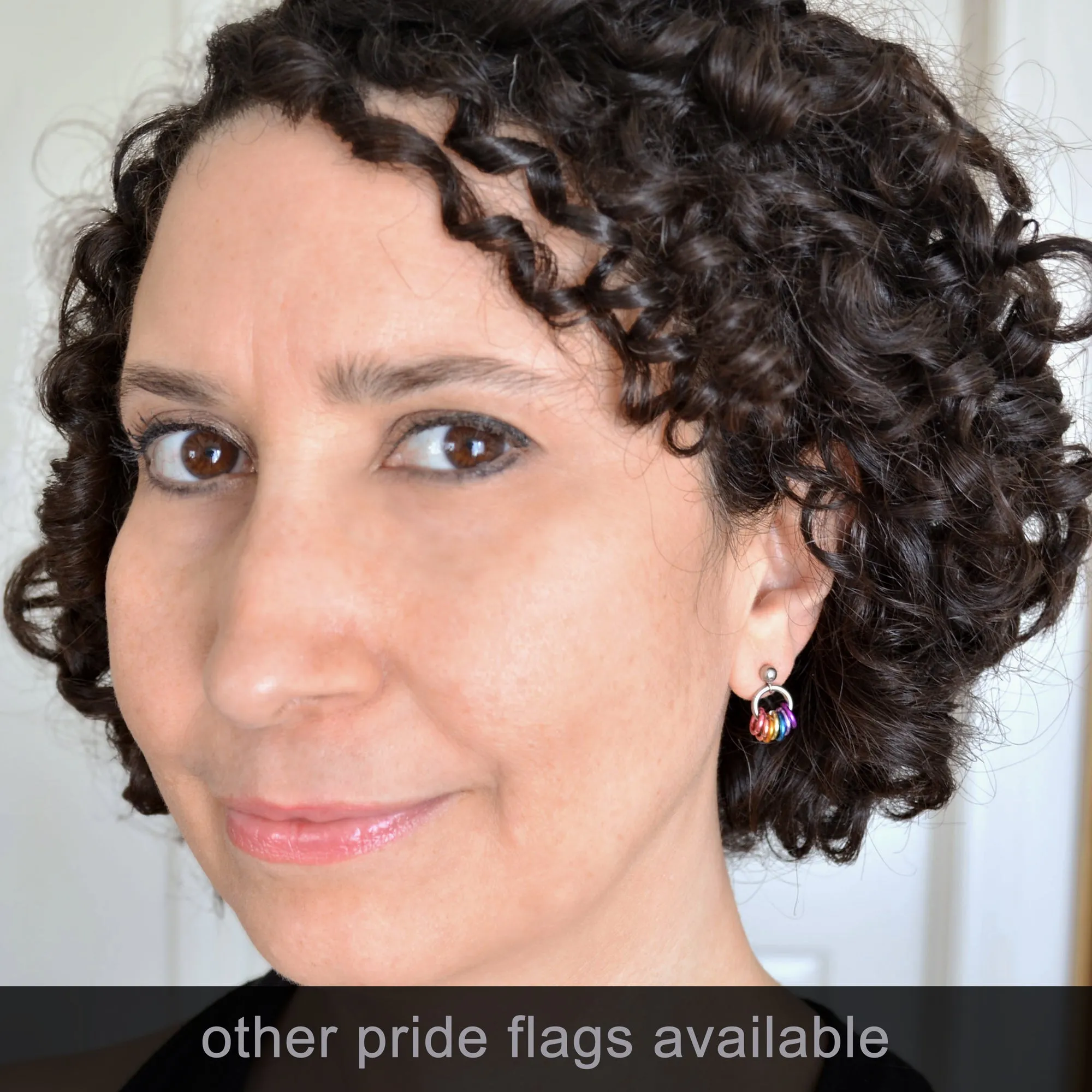 Neptunic Pride - Tiny Flag Earring Studs