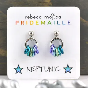 Neptunic Pride - Tiny Flag Earring Studs