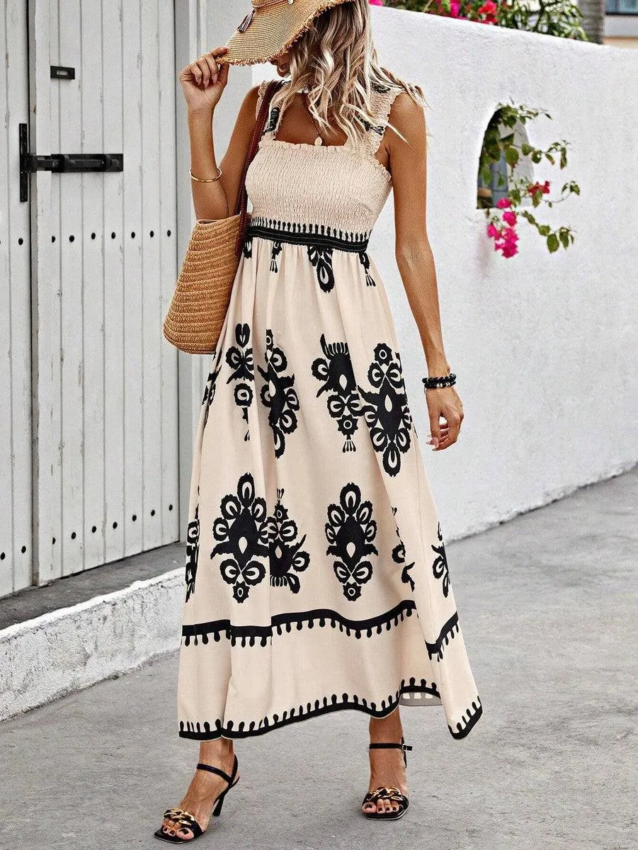 NERISSA - BOHEMIAN STYLE SUMMER DRESS