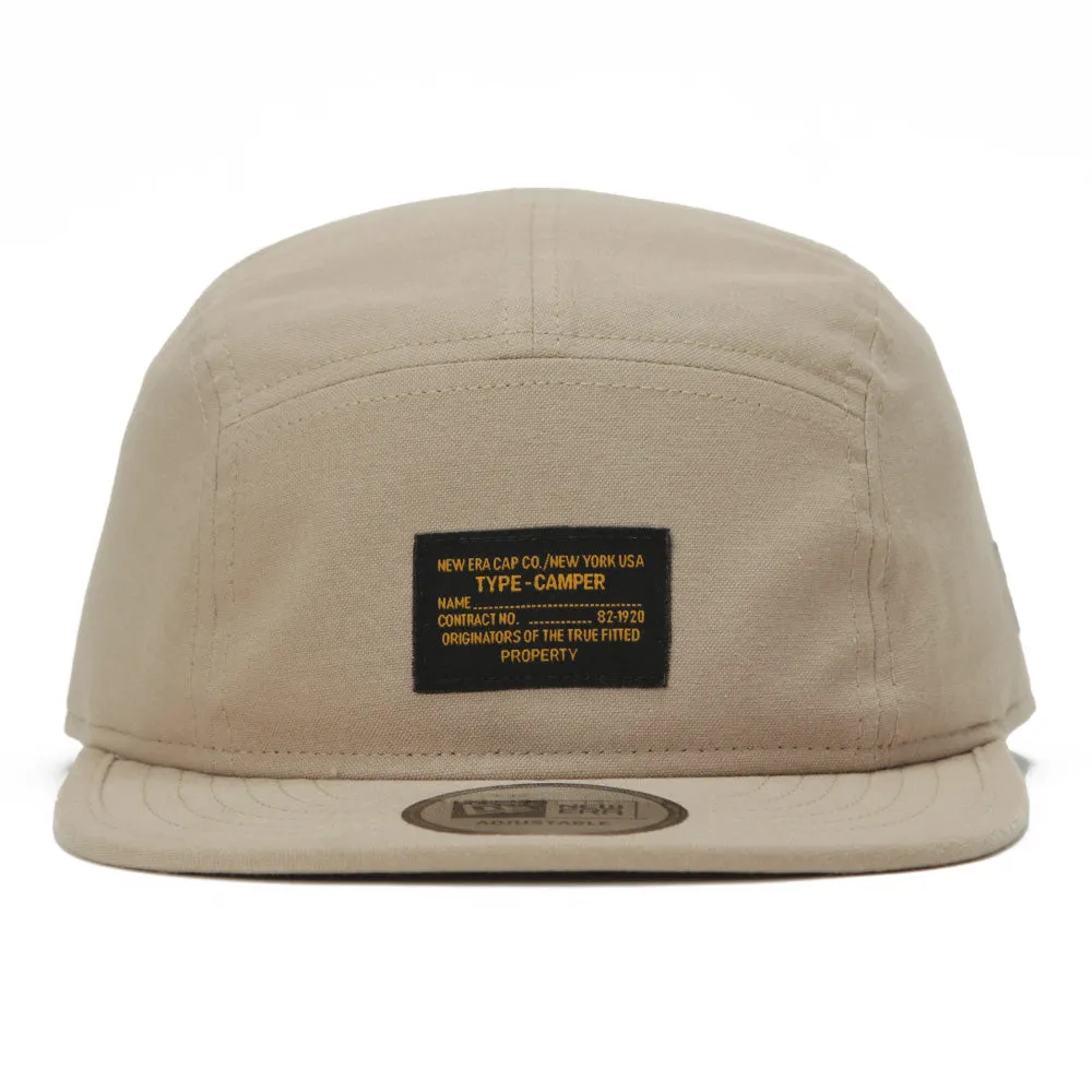 New Era Military Label Beige Camper Hat