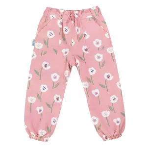 NEW (Retail) Jan and Jul Puddle-Dry Rain Pants - White Tulip Print 🍁