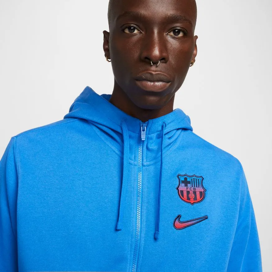 Nike FC Barcelona Mens Full-Zip Hoodie