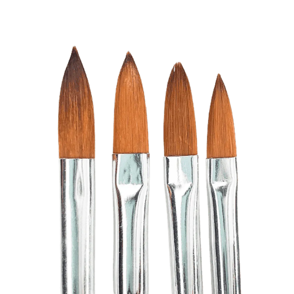 No. 8 Acrylic Brush - Wooden Handle