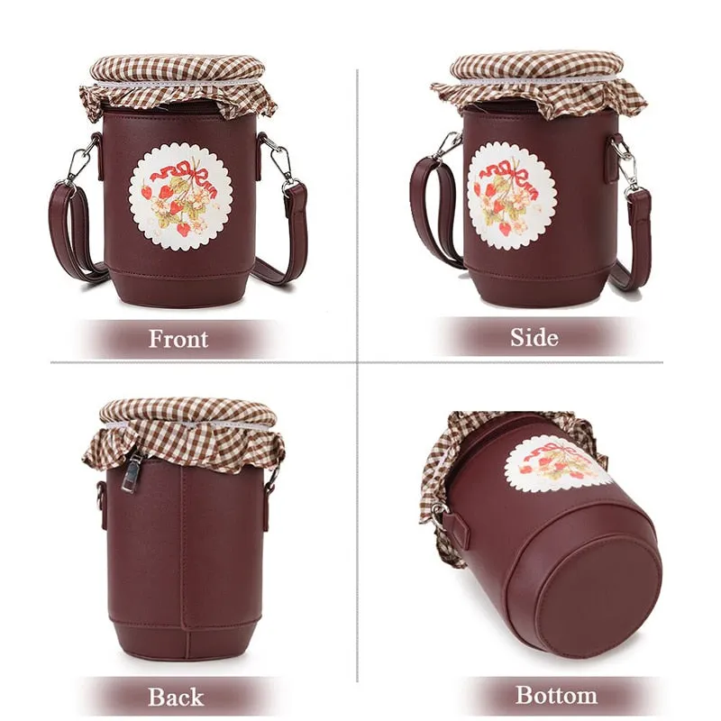 Novel Jam Bottle Designs Purses